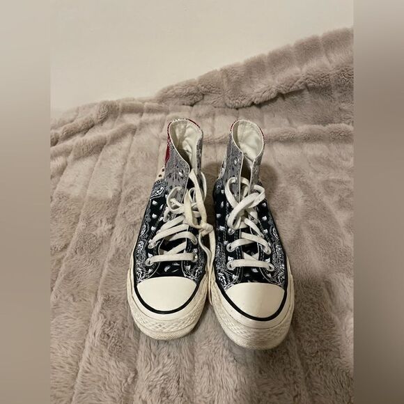 Converse Chuck Taylor All-Star 70s Hi Offspring Paisley Black - Picture 6 of 16